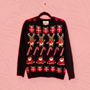 V28 Ugly Christmas Sweater, Size Small